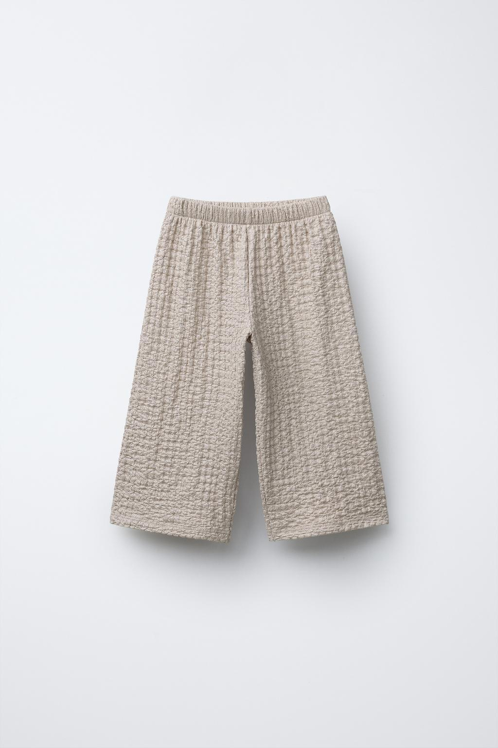 ZARA БЛЕСТЯЩИЕ БРЮКИ-КЮЛОТЫ, СЕРЕБРО