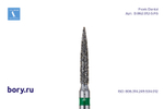 Бор алмазный зеленый  Frank Dental типа FG - D.862.012.G.FG