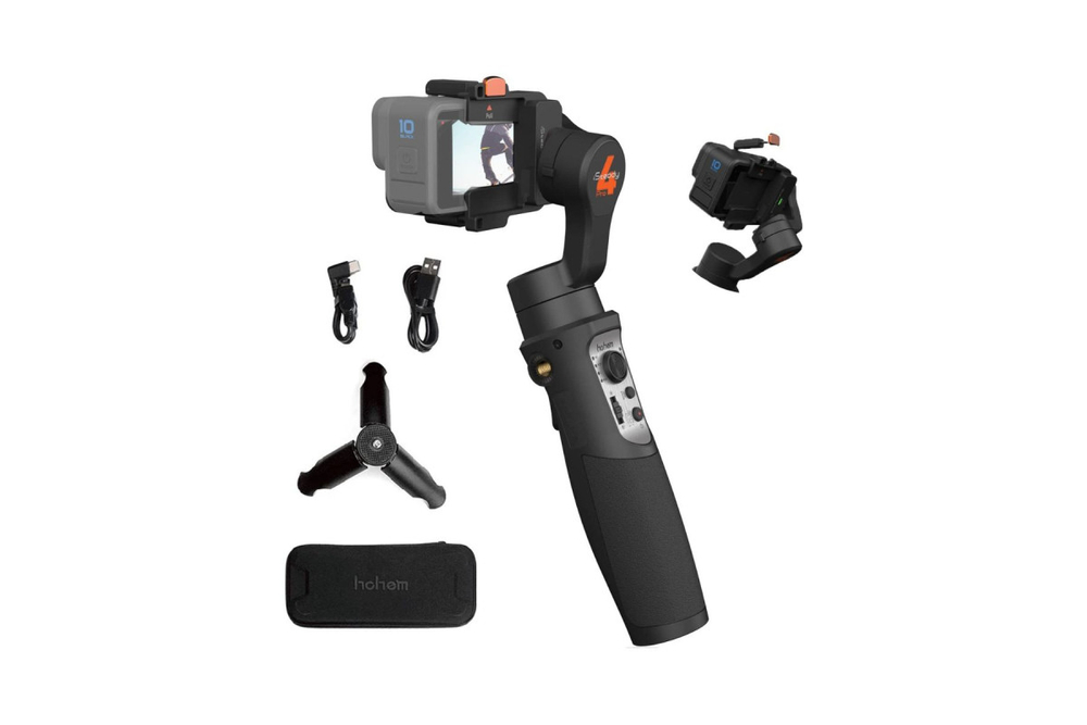 Стабилизатор трехосевой HOHEM iSteady Pro4 черный