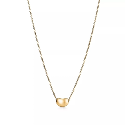 Подвеска из золота 18к (750 проба) Bean 6.5mm, Tiffany. 💗