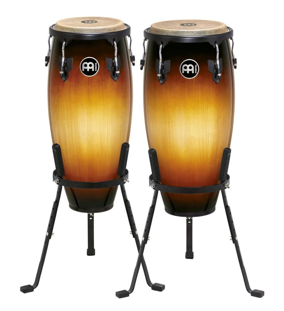 Headliner Conga Set Компл. Конго 10&quot;&amp;11&quot; Со Стойками, Дуб, Цвет Vintage Sunburst ( Meinl Hc555Vsb