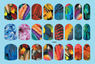 Термопленка ALLURE Арт.tmp55 Набор 24 шт