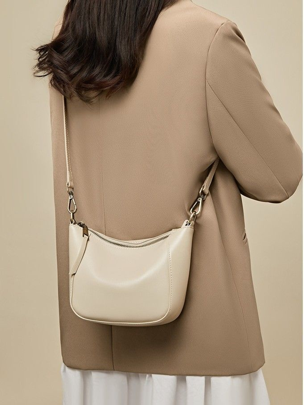 сумка женская натуральная кожа через плечо кросс боди маленькая