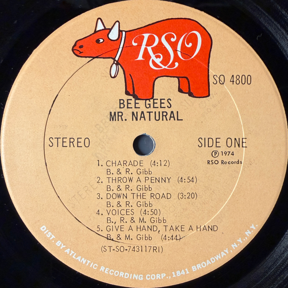 Bee Gees ‎– Mr. Natural (США 1974г.)