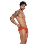 Мужские трусы брифы оранжевые Clever CURSE BRIEF 126204