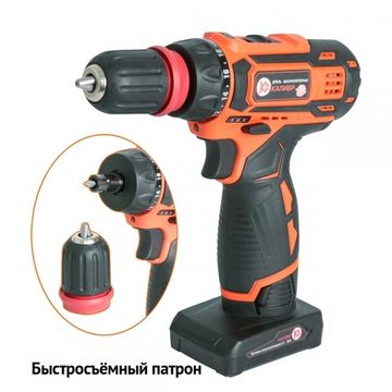 Аккумуляторный шуруповерт "КАЛИБР" ДА-18-2