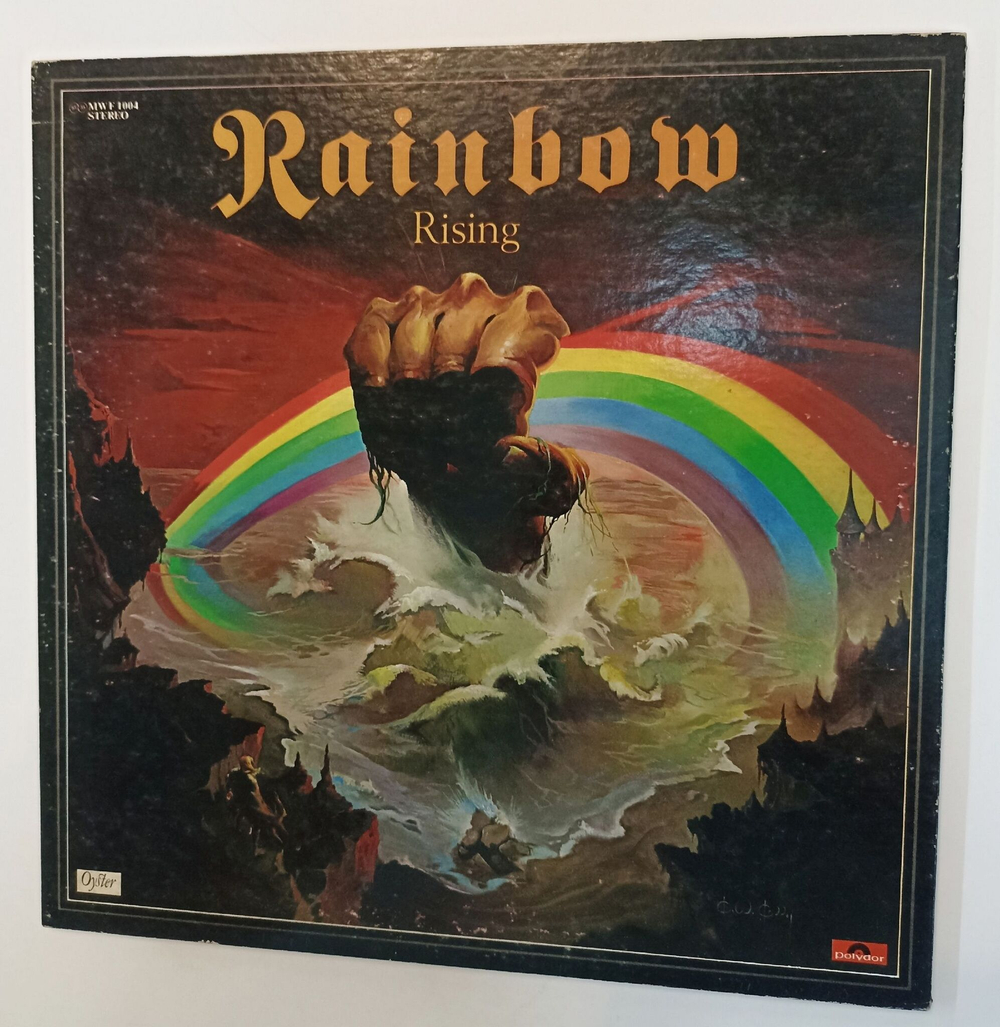 Винтажная виниловая пластинка LP Blackmores Rainbow Rising (Japan 1976) (No Obi)
