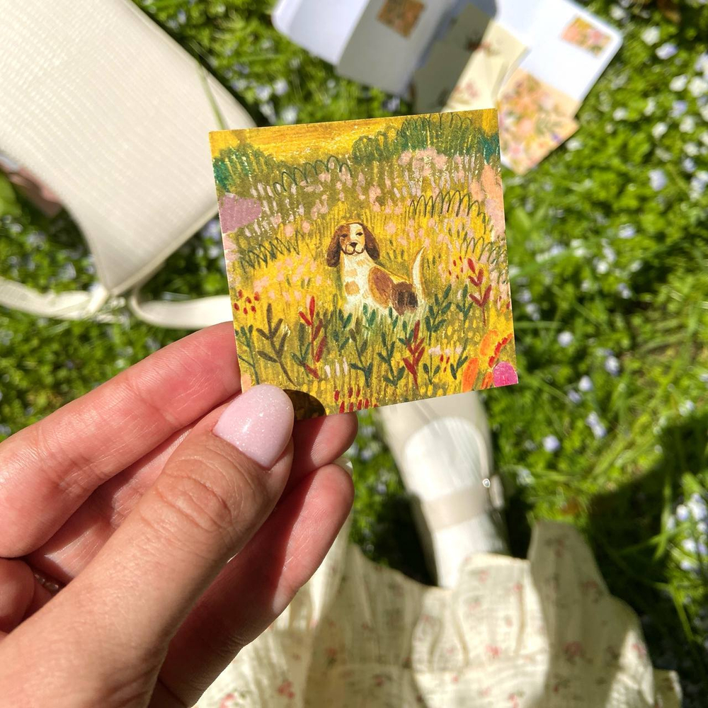 набор стикеров "пастель"