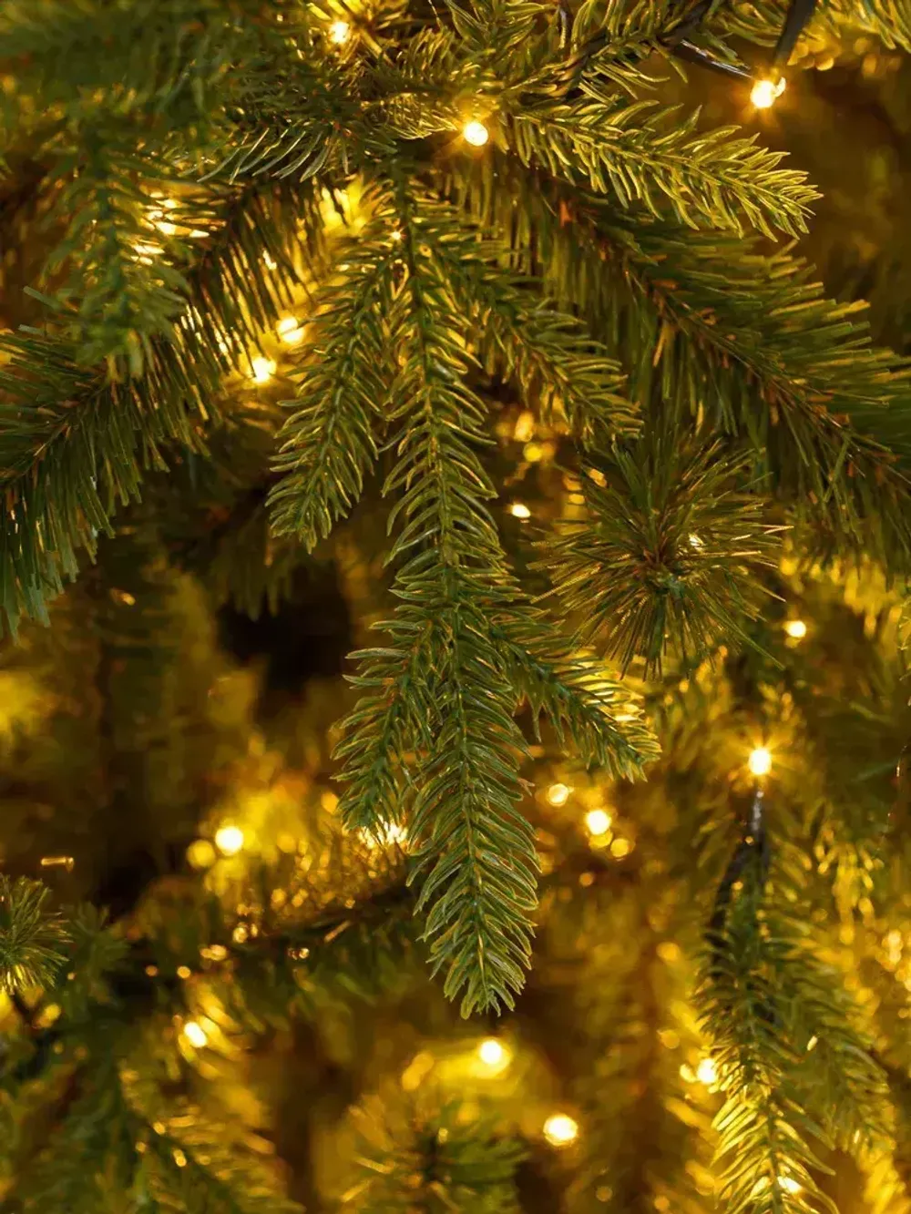 Елка с гирляндой «Валерио» (Литая+пвх) 150 см / 1,5 м