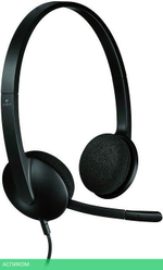 Гарнитура Logitech H340 черный (981-000509)