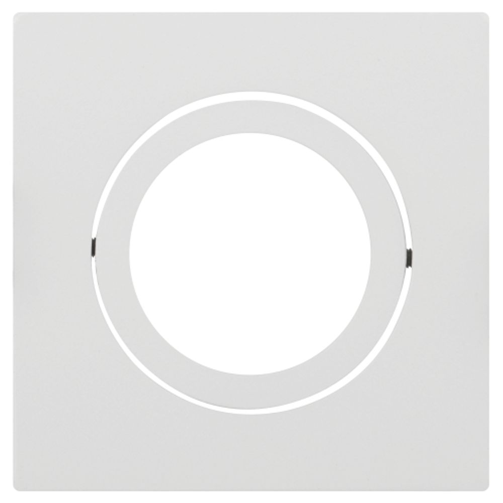 Светильник встраиваемый алюминиевый ЭРА KL87 WH под лампу MR16 GU5.3 белый | Алюминиевые встраиваемые светильники