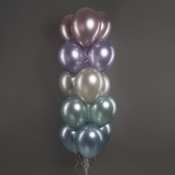 Шар (12''/30 см), Кремовый жемчуг (873), шелк, 50 шт.