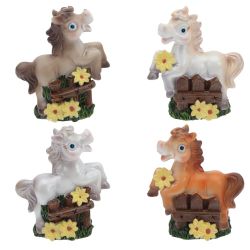 GAEM Фигурка декоративная "Лошадка", L6 W3 H6,5 см, 4в.