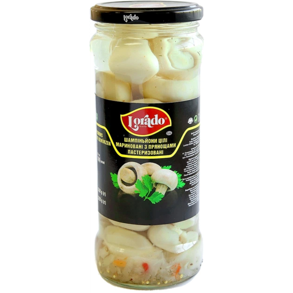 Шампиньоны Lorado целые 580 гр
