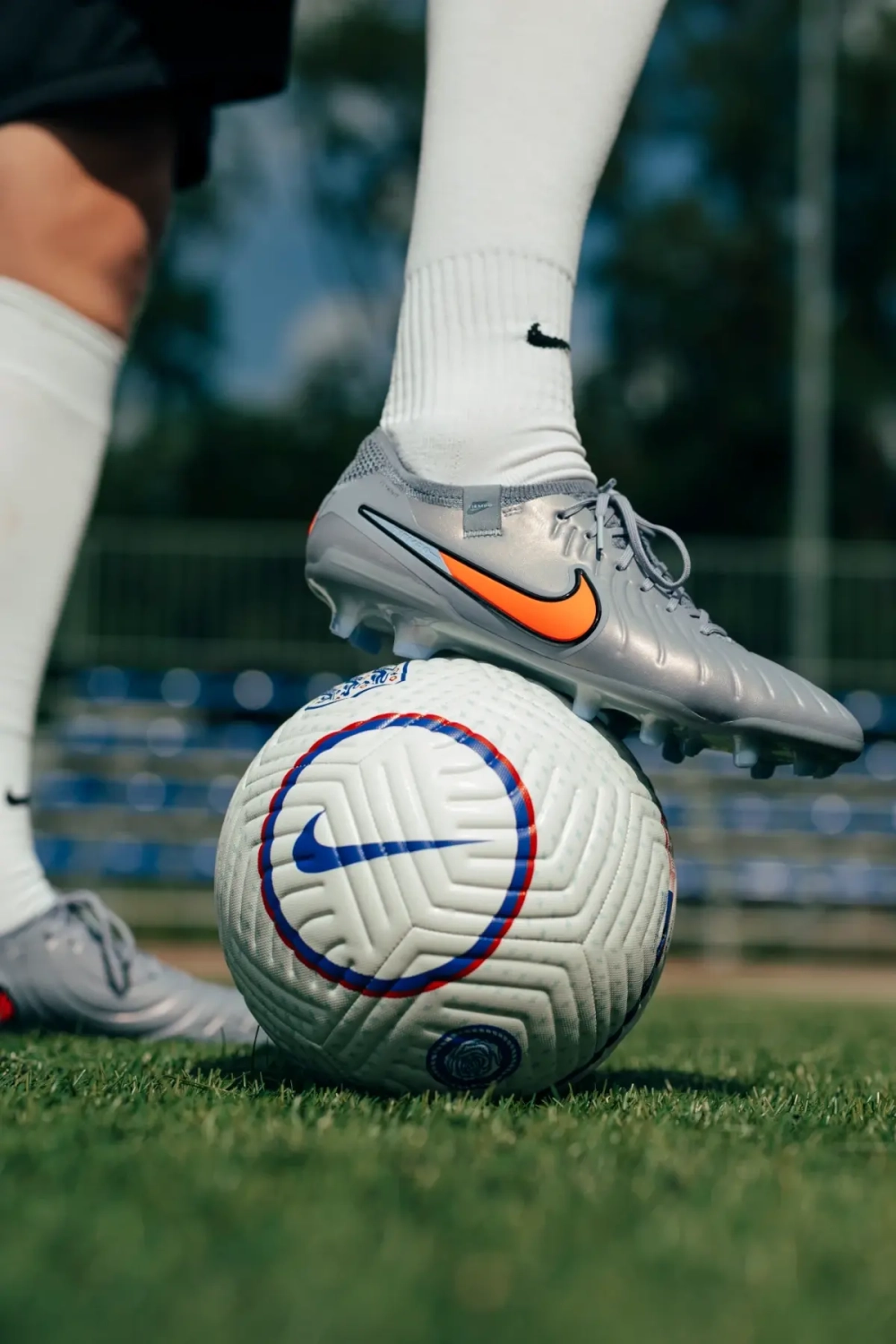 Бутсы Nike Tiempo Legend 10 Elite FG - серый