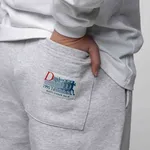 Спортивные штаны Dissident Gear Oversized Grey Melange