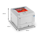 Принтер OKI C650dn, A4, 35 стр./мин, Ethernet, цветной