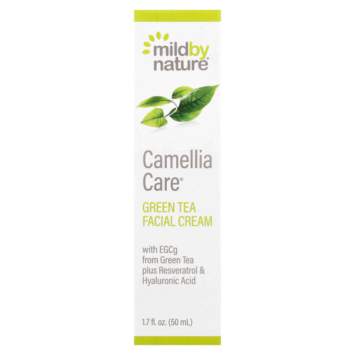 Mild By Nature, Camellia Care®, крем для лица с зелёным чаем, 50 мл (1,7 жидк. унции)