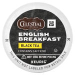 Celestial Seasonings, чёрный чай, английский завтрак, 12 капсул K-Cup, 3,1 г каждая