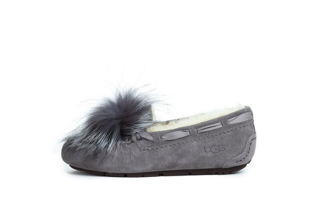 UGG Dakota Pom Pom Grey