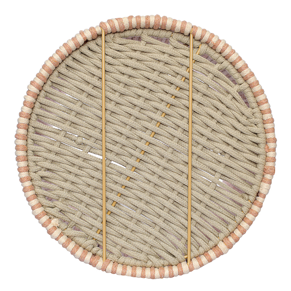 Корзина плетеная dholak beige из коллекции ethnic, размер m