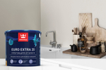 Tikkurila Euro Extra 20 Краска моющаяся для влажных помещений "БазаА"0,9L
