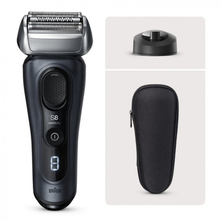 Электрическая бритва Braun S8 8513s Grey тип 5795 с зарядной станцией
