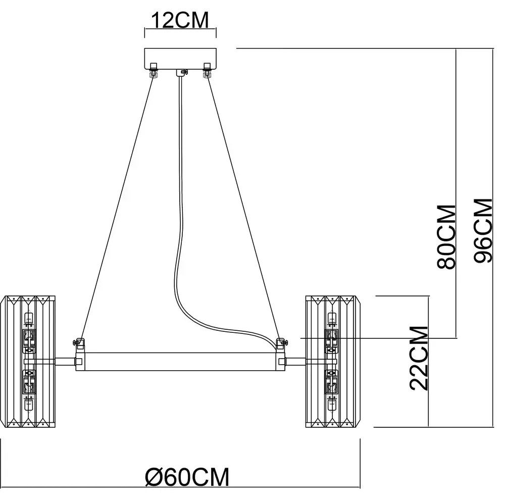 Подвесная люстра Arte Lamp
