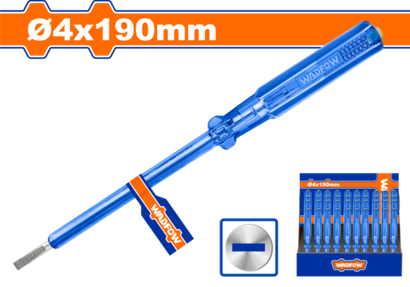 Oтвертка индикаторная 4х190мм (60/480) WADFOW WTP1903
