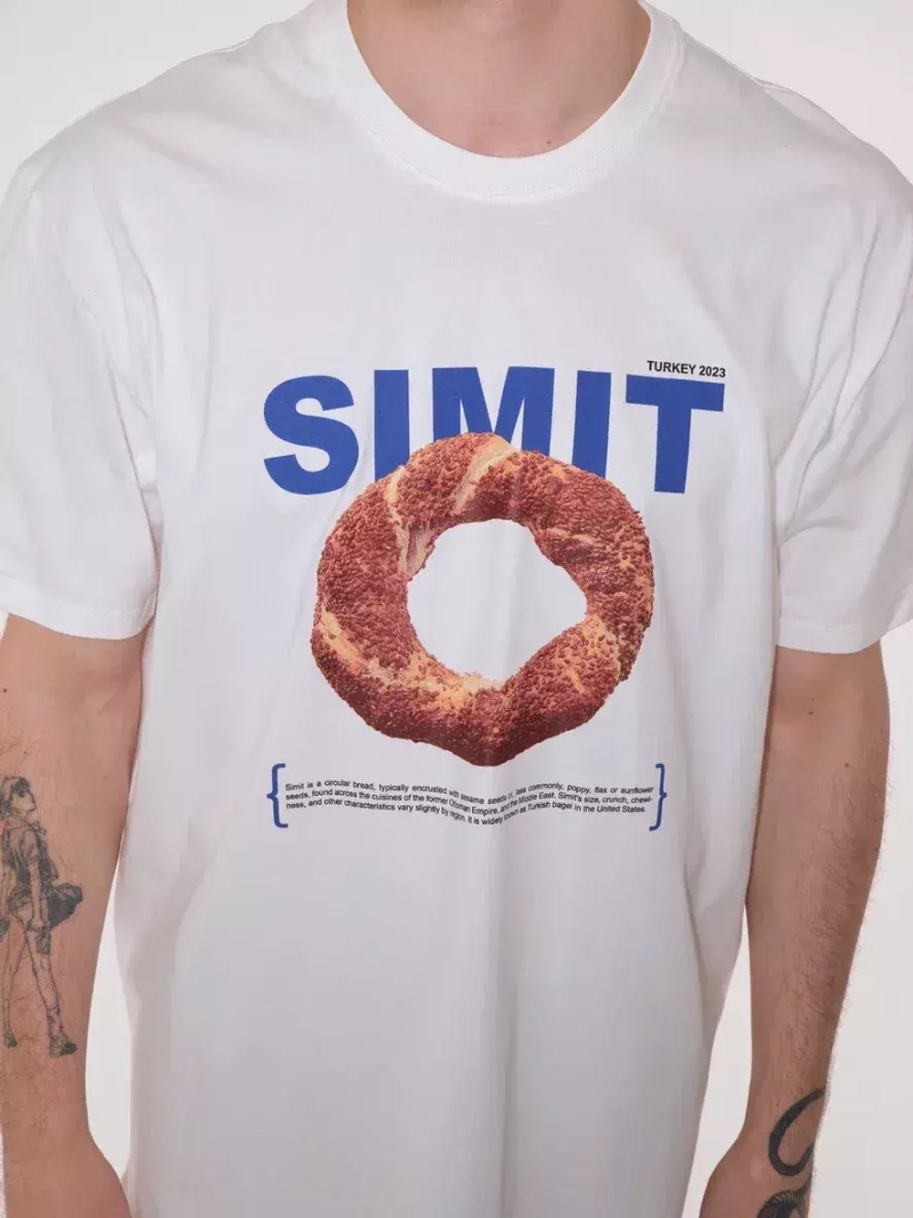 Футболка Simit молочная