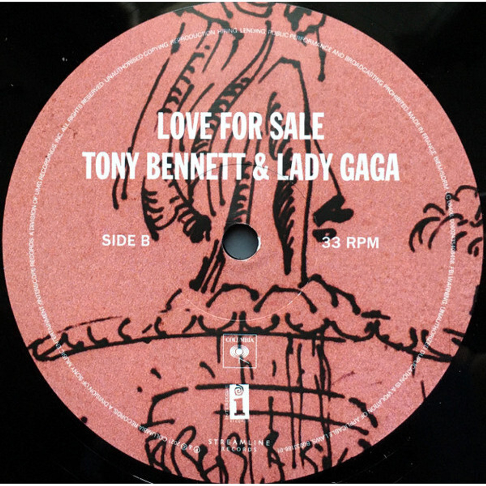 Tony Bennett & Lady Gaga / Love For Sale (LP)