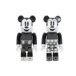Дизайнерские игрушки BE@RBRICK Mickey Mouse Minnie Mouse 100%/400%/1000%, 1036374-600389157