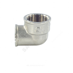 Угольник латунь никель переходной Ду 25х15 (1"х1/2") ВР/ВР SantechSystems