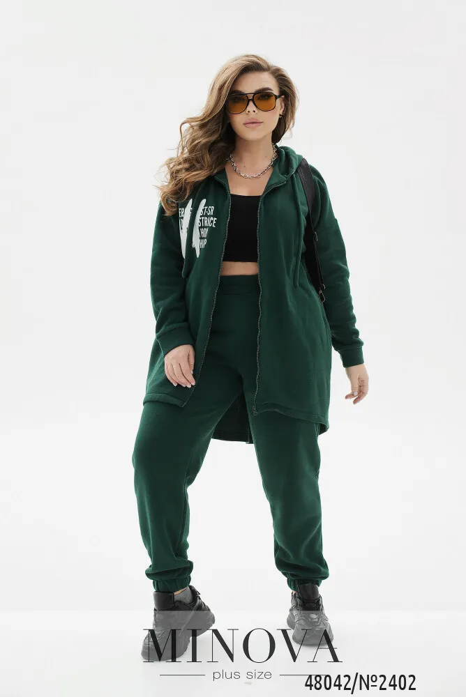 Костюм 2402-зеленый Minova