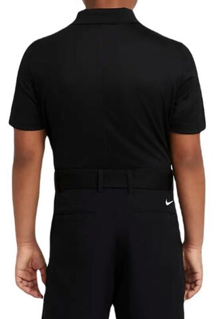 Детская теннисная футболка Nike Boys Dri-Fit Victory Golf - black/white