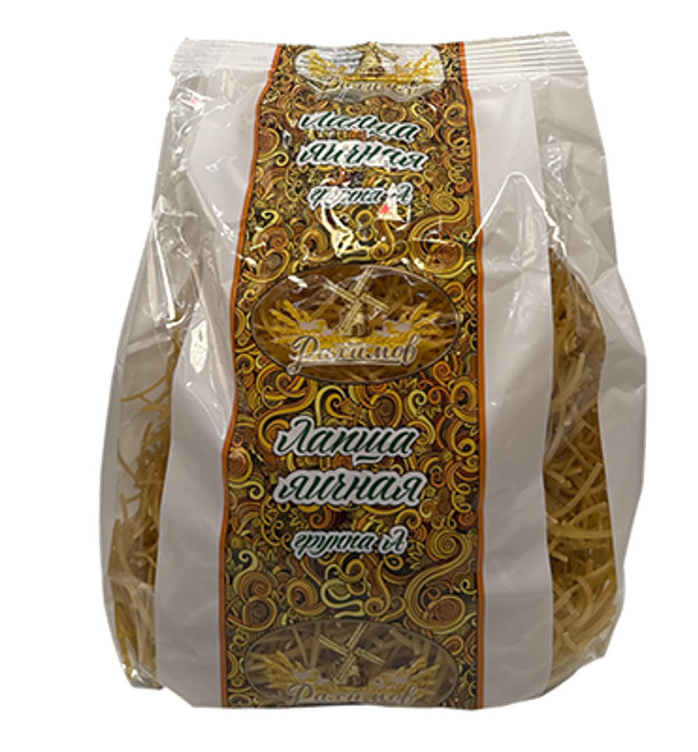 лапша яичная 400гр (1х32) [Рахимов]
