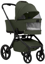 Коляска 3 в 1 Sweet Baby SBL Orso New + автокресло Premier Black New Dark Green
