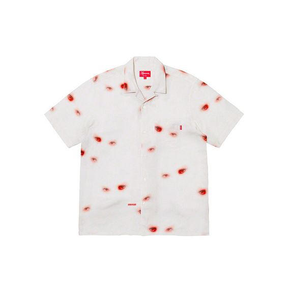 Supreme FW19 Week 1 Eyes Rayon S/S Shirt