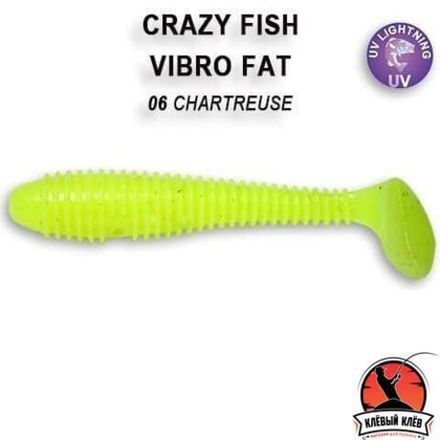 VIBRO FAT 1-71-6-6  Силиконовые приманки Crazy Fish