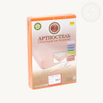 Простыня трикотажная на резинке "Арт-Постель" Серый (180х200) арт. 255