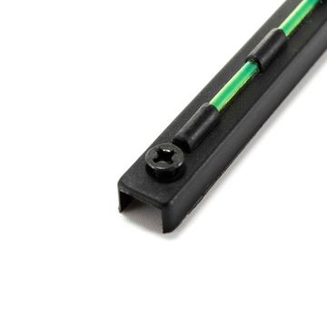 Мушка МР-155/МР-156 световозвращающая оптоволоконная зелёная