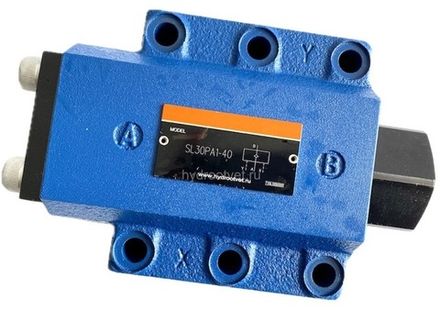 SV30PA1-40 - Гидрозамок для монтажа на плиту Ду32, дренаж - P = нет, А = с предварительным открытием (стандартный вариант), давление открытия 2,5 бар