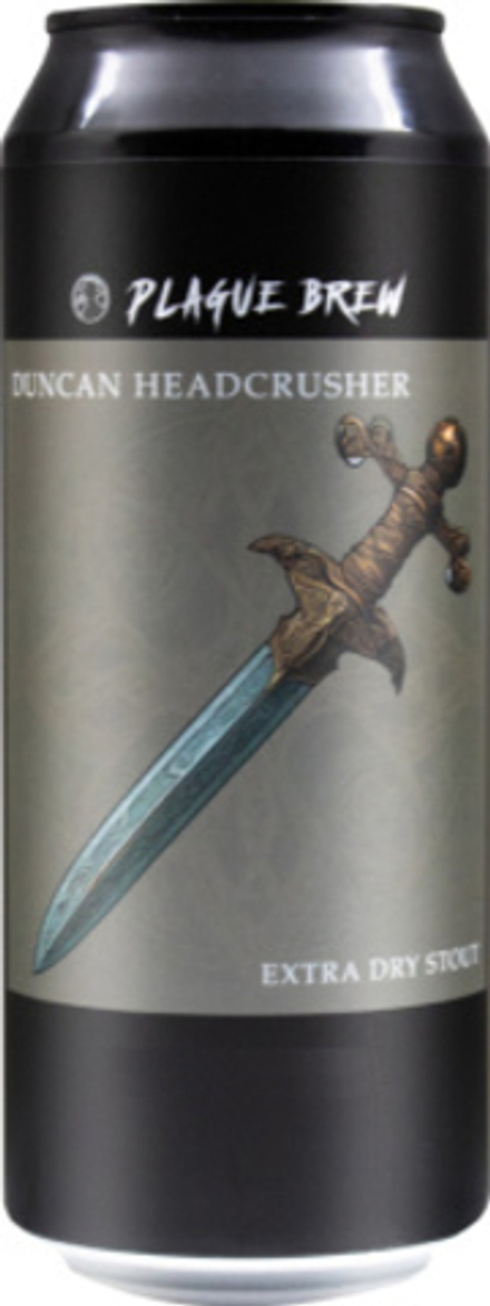 Пиво Плейг Дункан Хэдкрашер / Plague Duncan Headcrusher 0.5 - банка