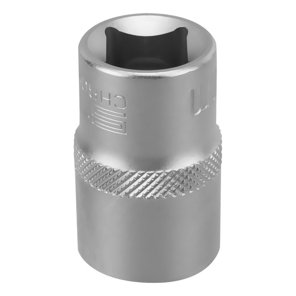 Головка торцевая, 17 мм, шестигранная, CrV, под квадрат 1/2 Stels 13828