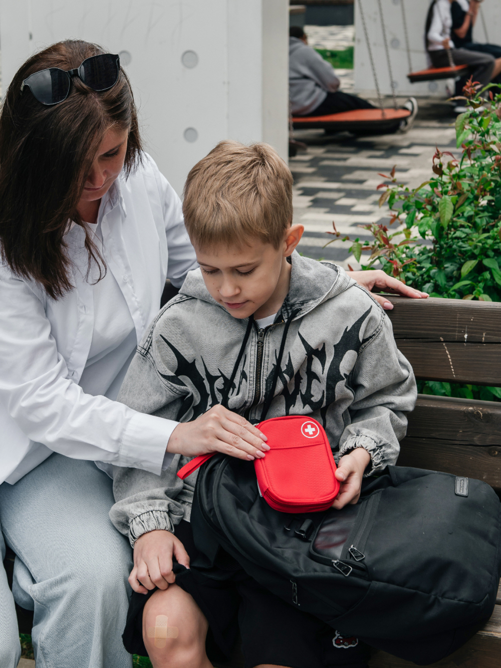 Аптечка карманная 14х11х3 (красная)