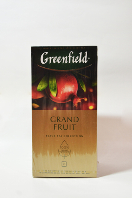 Чай в пакетиках чёрный Greenfield Grand Fruit, 25 шт