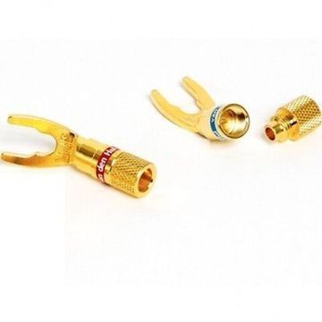 Комплект из 4-х разъемов для акустики Van den Hul D.I.Y. (Сделай сам)  Тип-Лопатка