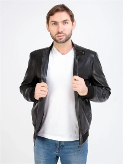 Мужская кожаная куртка / натуральная кожа / Турция