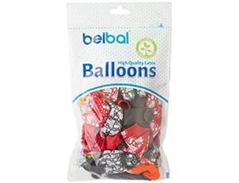 Шар (14"/36 см) Шелкография кристалл С Днем рождения Шар 25 шт.