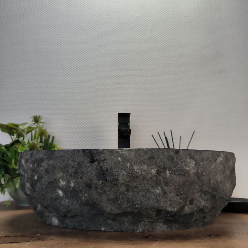 Раковина из андезита Erozy Black EA-62770 51*40*14 114